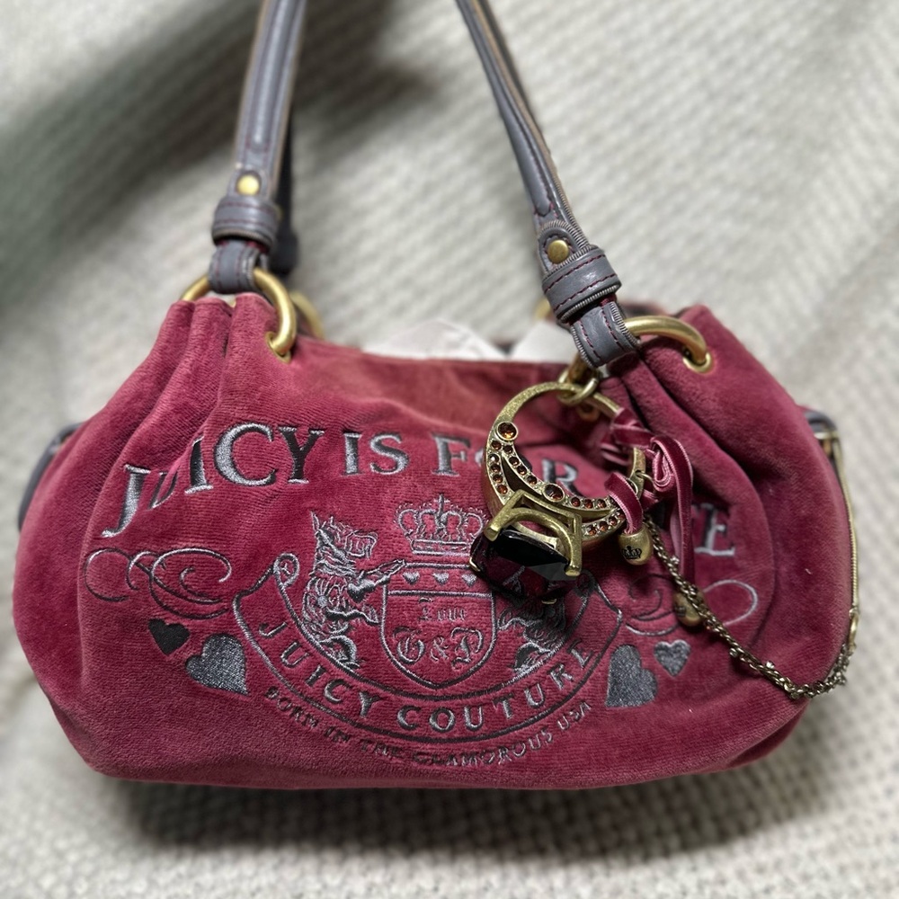 Juicy Couture RARE Fluffy bag